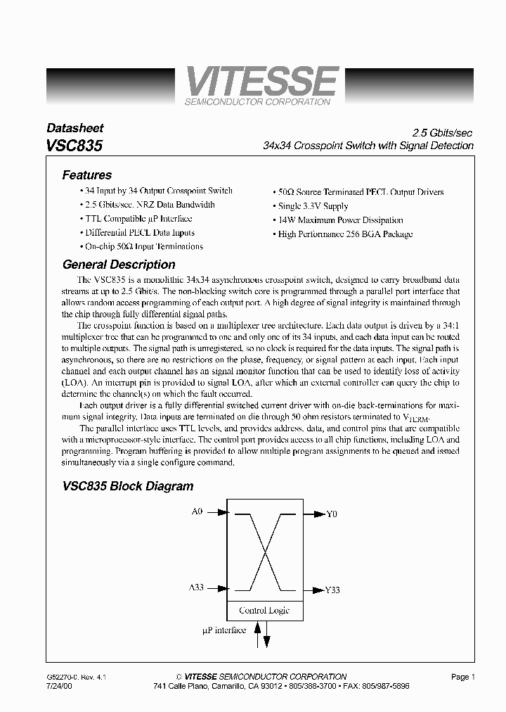 VSC835_988959.PDF Datasheet