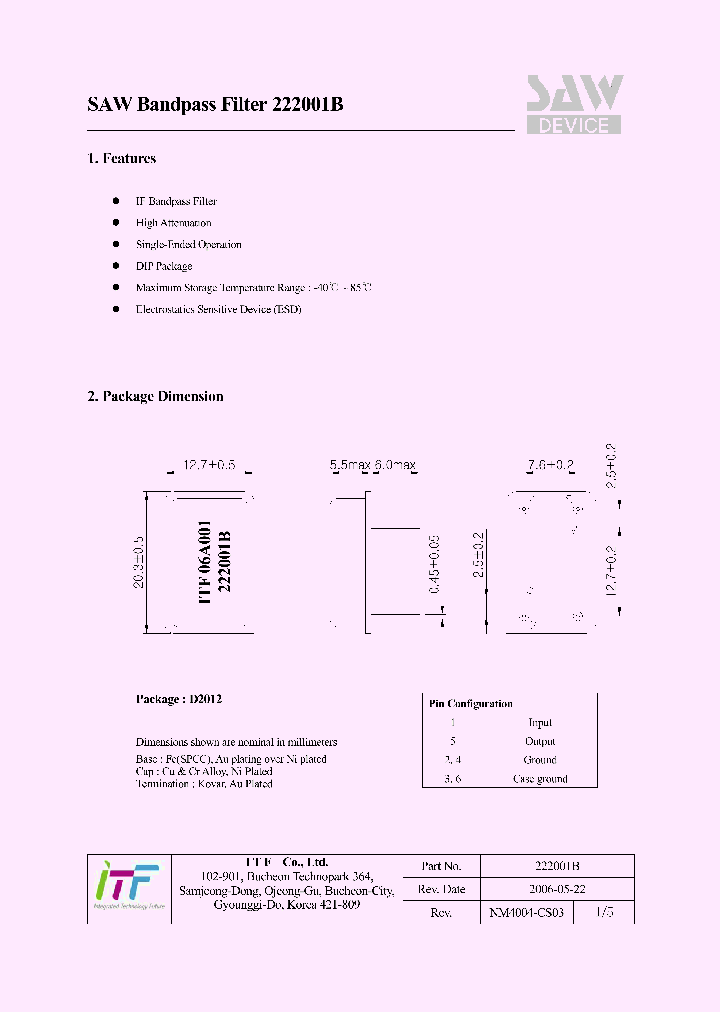 222001B_1607370.PDF Datasheet