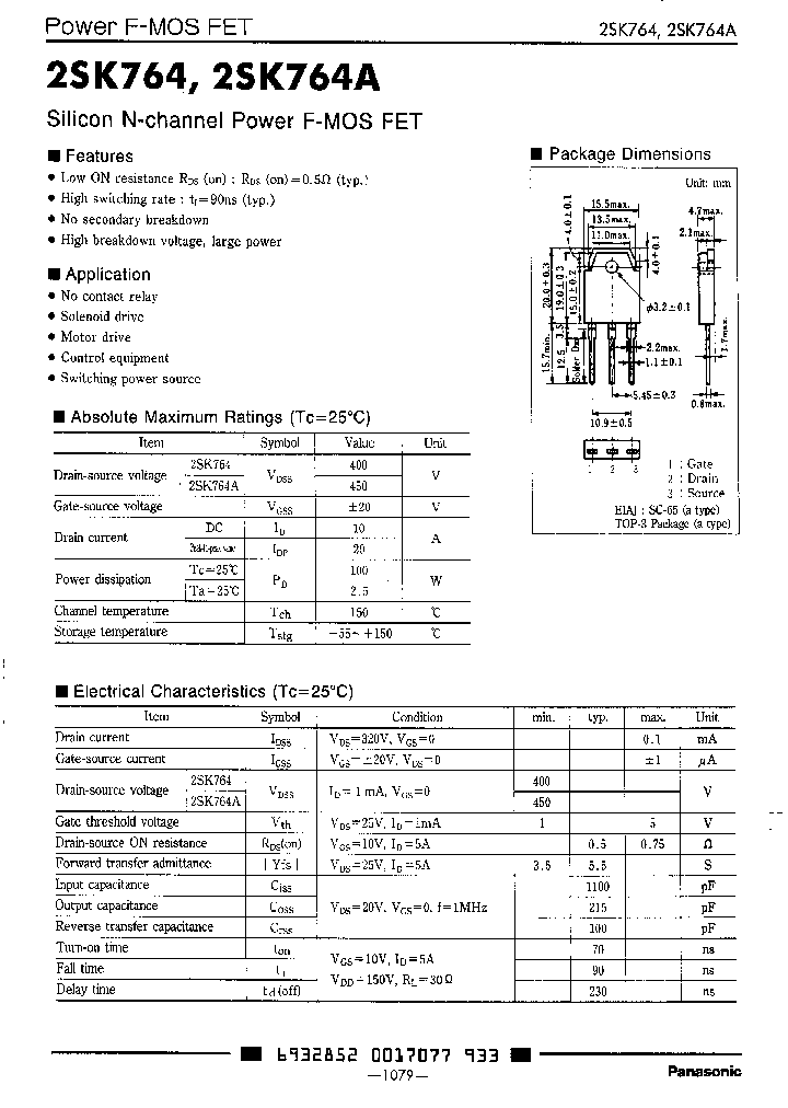2SK764_979387.PDF Datasheet