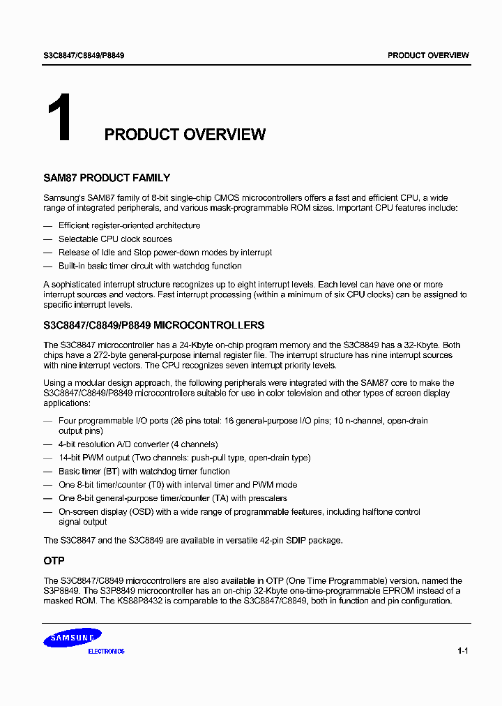 S3C8847_995434.PDF Datasheet