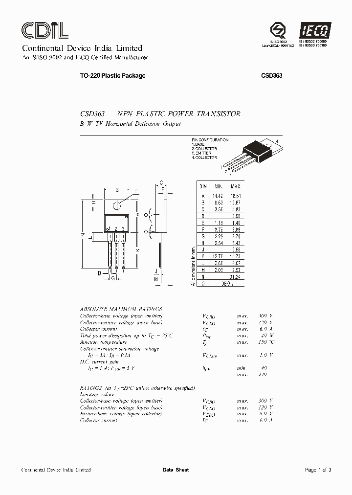 CSD363O_997211.PDF Datasheet