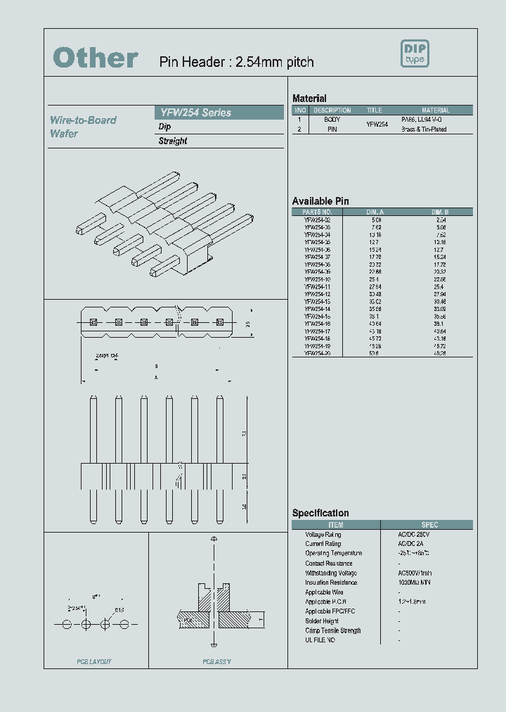 YFW254-15_999902.PDF Datasheet