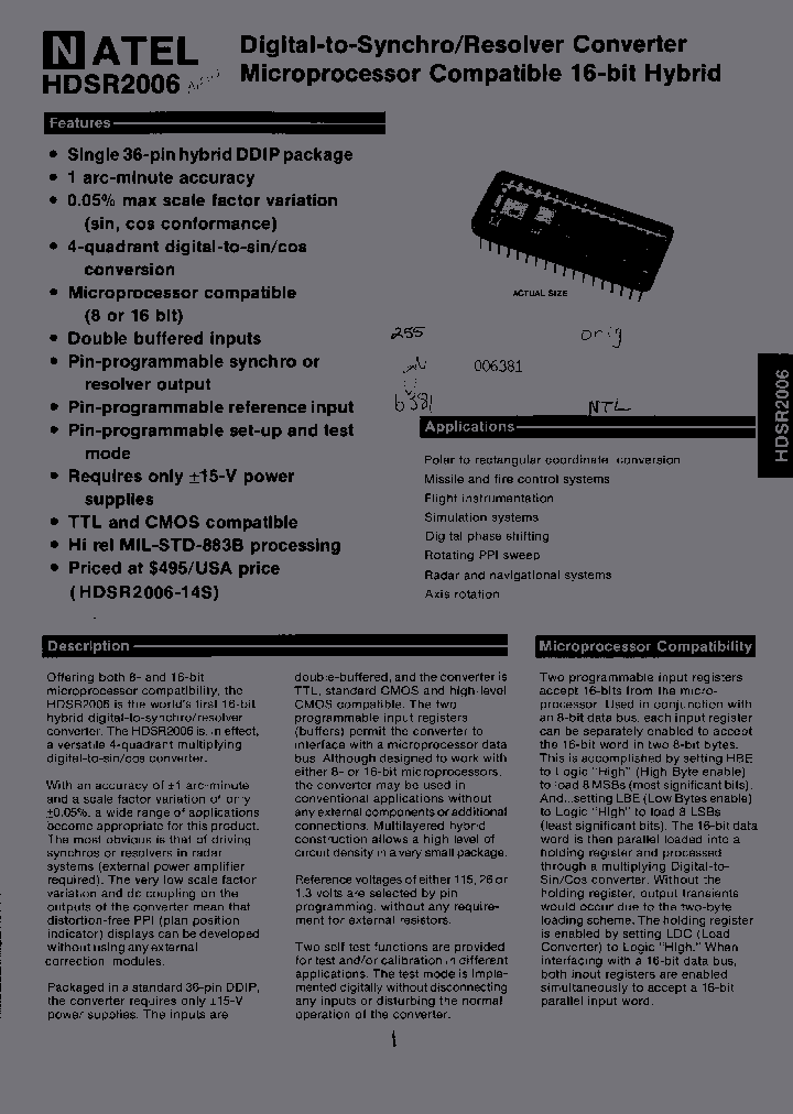 HDSR2006-25S_1000855.PDF Datasheet