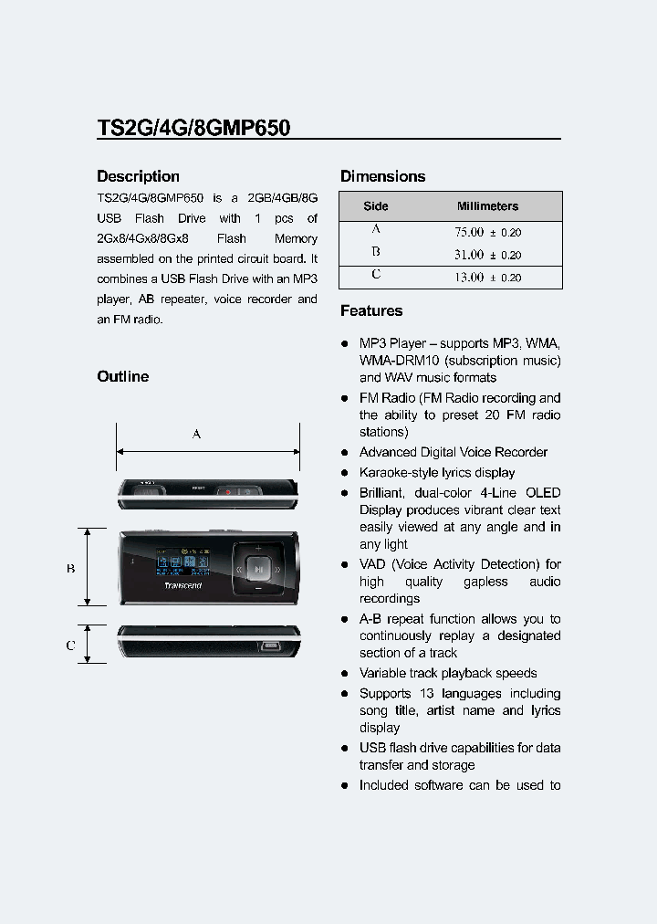 TS2GMP650_1616465.PDF Datasheet