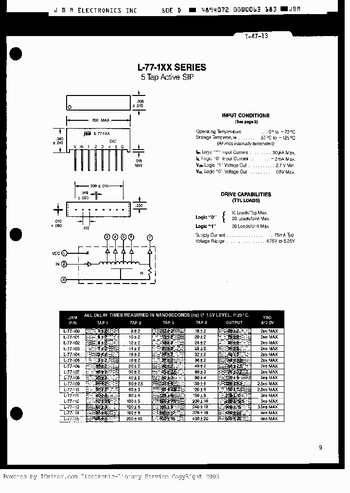 L77-111_1002755.PDF Datasheet
