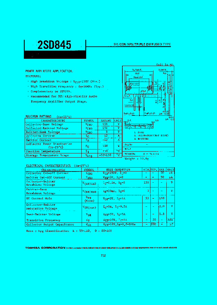 2SD845_1619211.PDF Datasheet