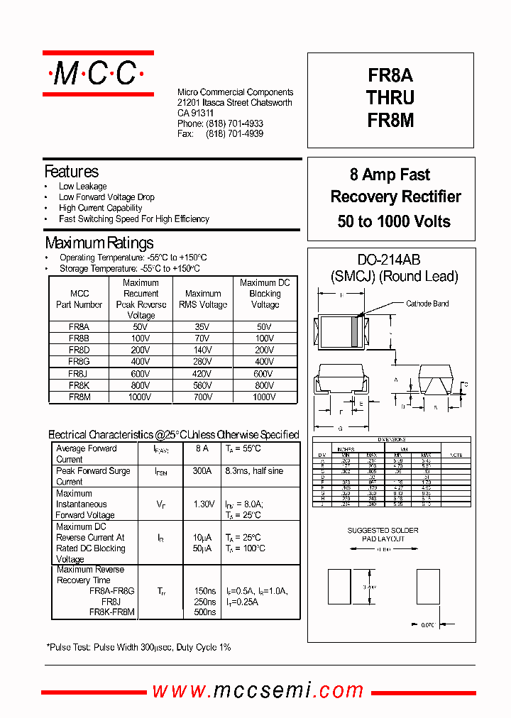 FR8J_1005073.PDF Datasheet
