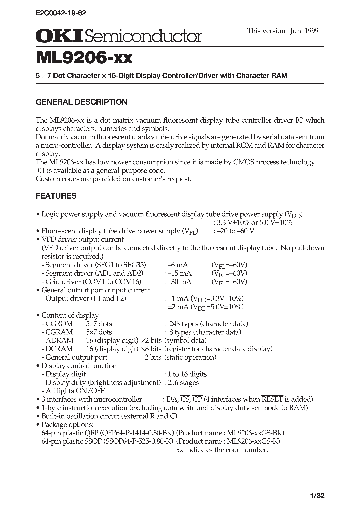 ML9206-XX_1001657.PDF Datasheet