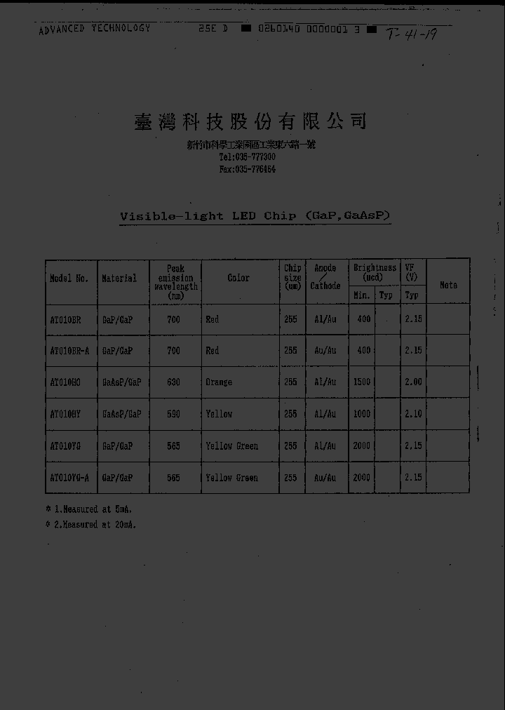 AT010YG_1007034.PDF Datasheet