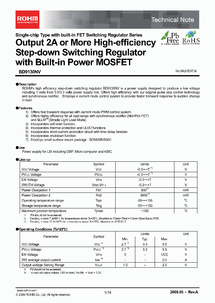 BD9130NV_1624792.PDF Datasheet