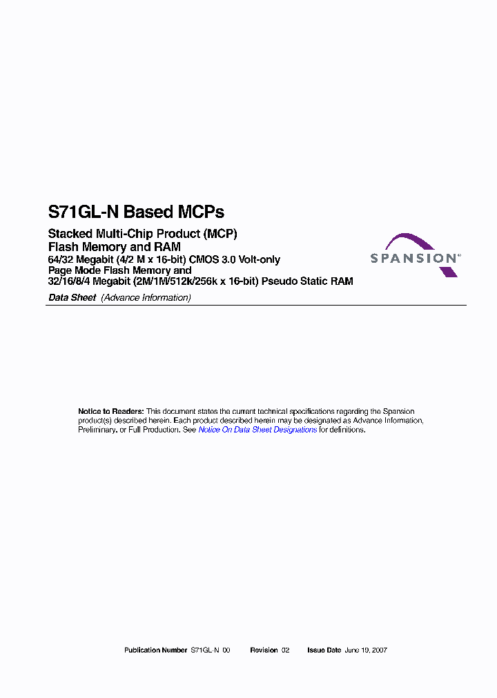 S71GL032N40-0K_1012923.PDF Datasheet