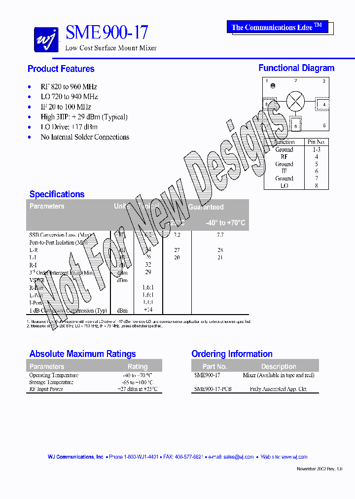 SME900-17-PCB_1014908.PDF Datasheet