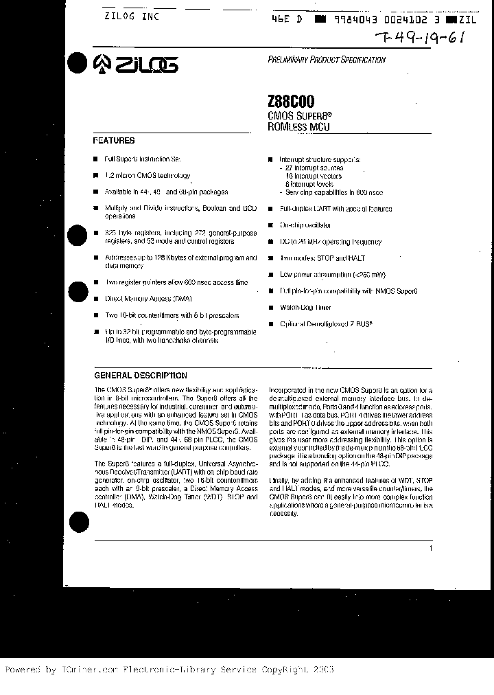 Z88C00-20VSC_1015852.PDF Datasheet