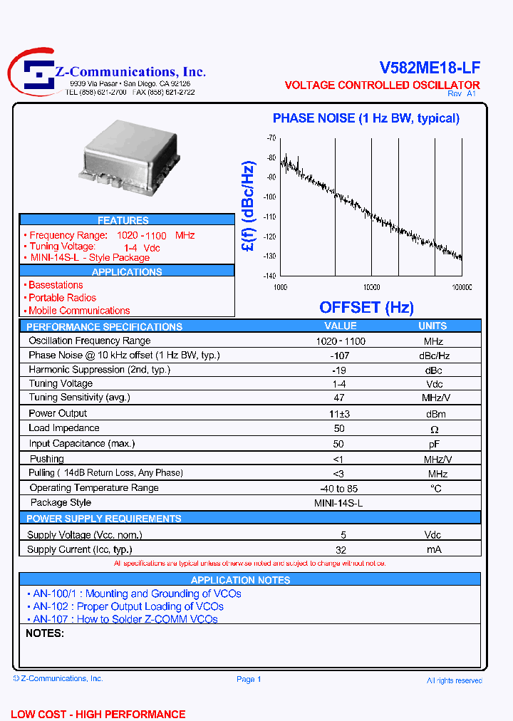 V582ME18-LF_1004088.PDF Datasheet
