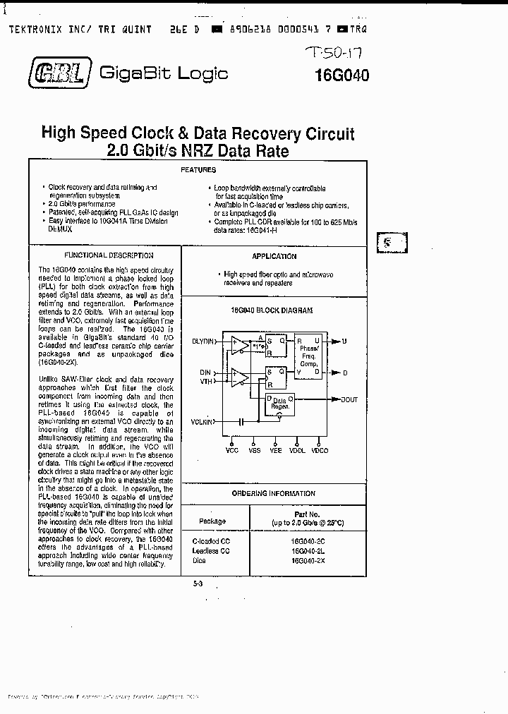 16G040-2C_1017019.PDF Datasheet