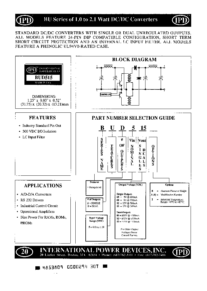 BUD515B_1033331.PDF Datasheet