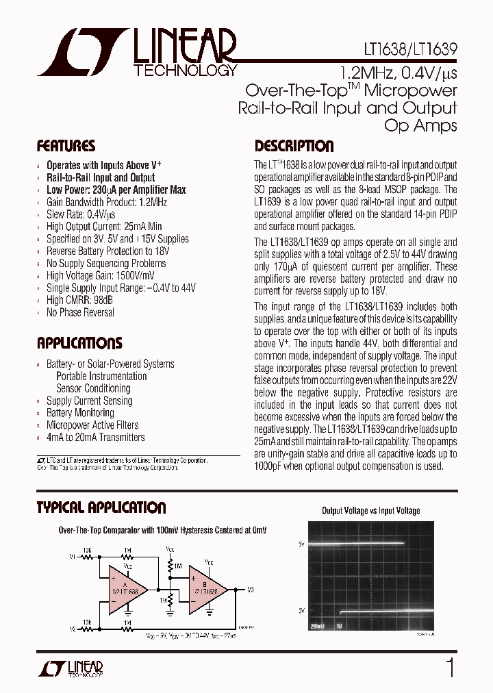 LT1638_1034425.PDF Datasheet