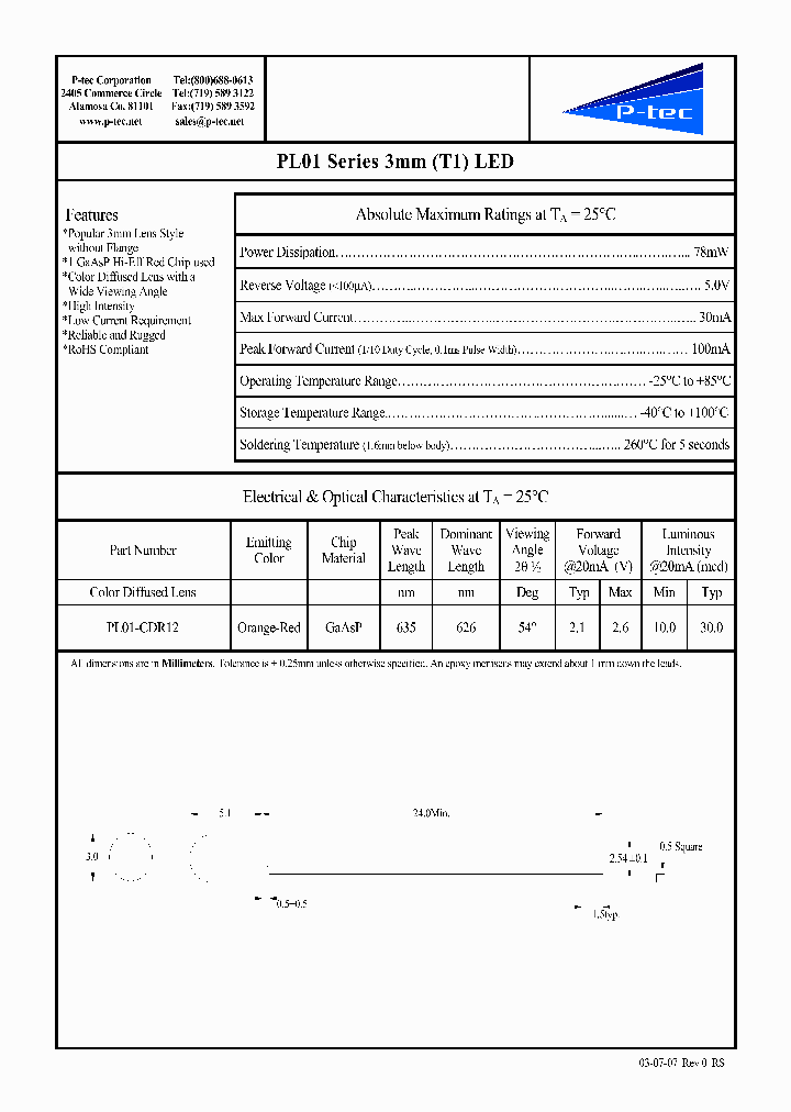 PL01-CDR12_1629988.PDF Datasheet