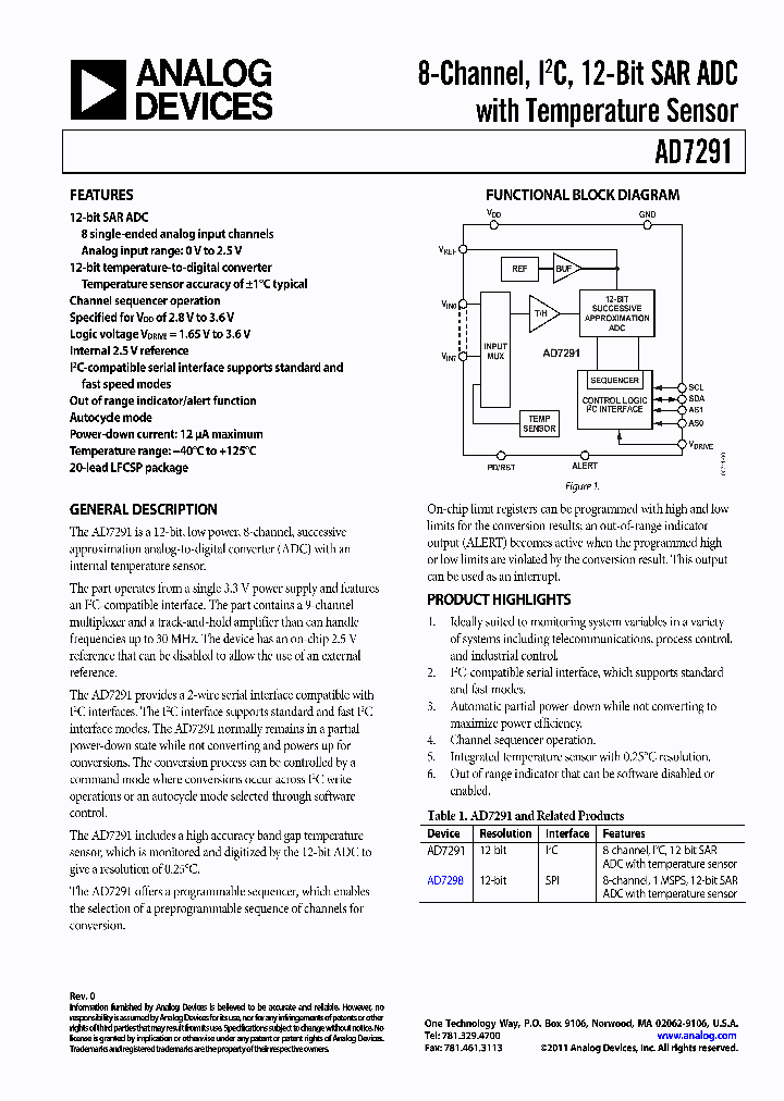 EVAL-AD7291SDZ_1636224.PDF Datasheet
