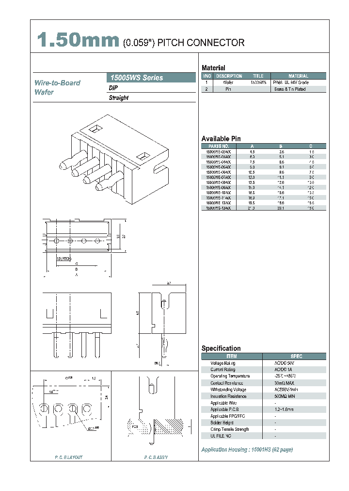 15005WS_1044250.PDF Datasheet