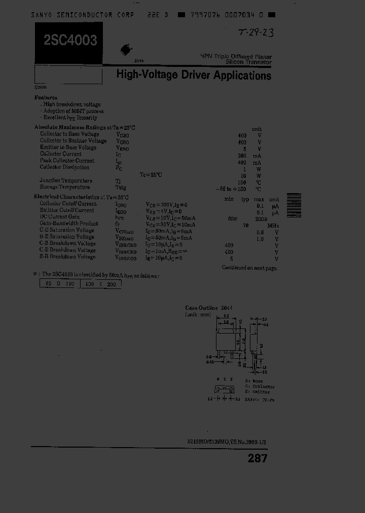 2SC4003D_1044099.PDF Datasheet