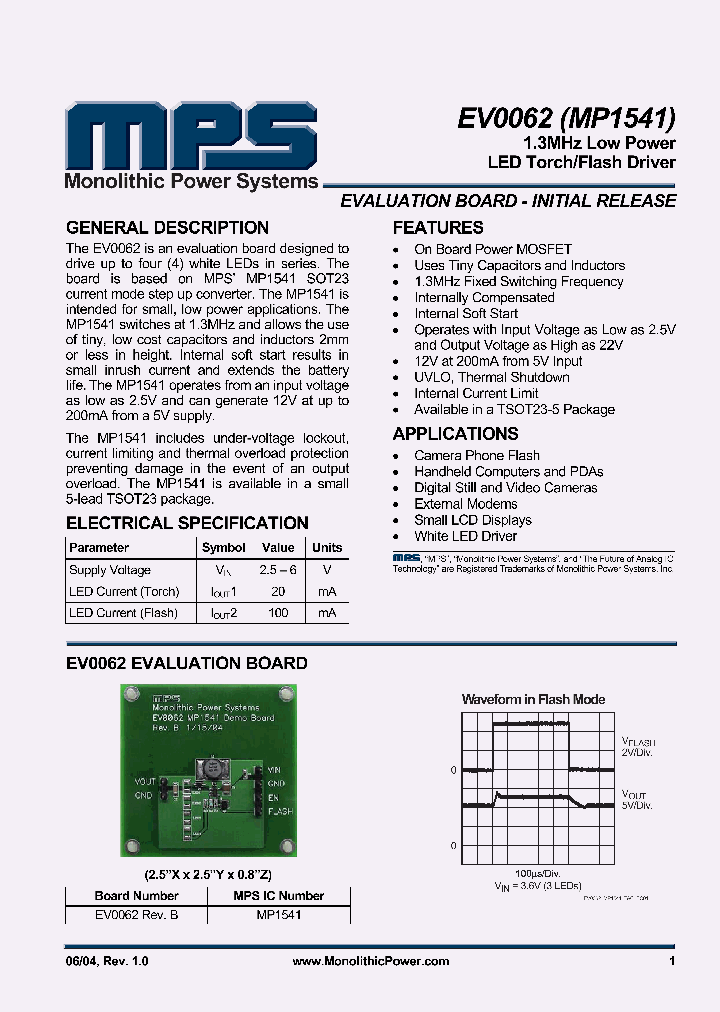 EV0062_1044436.PDF Datasheet