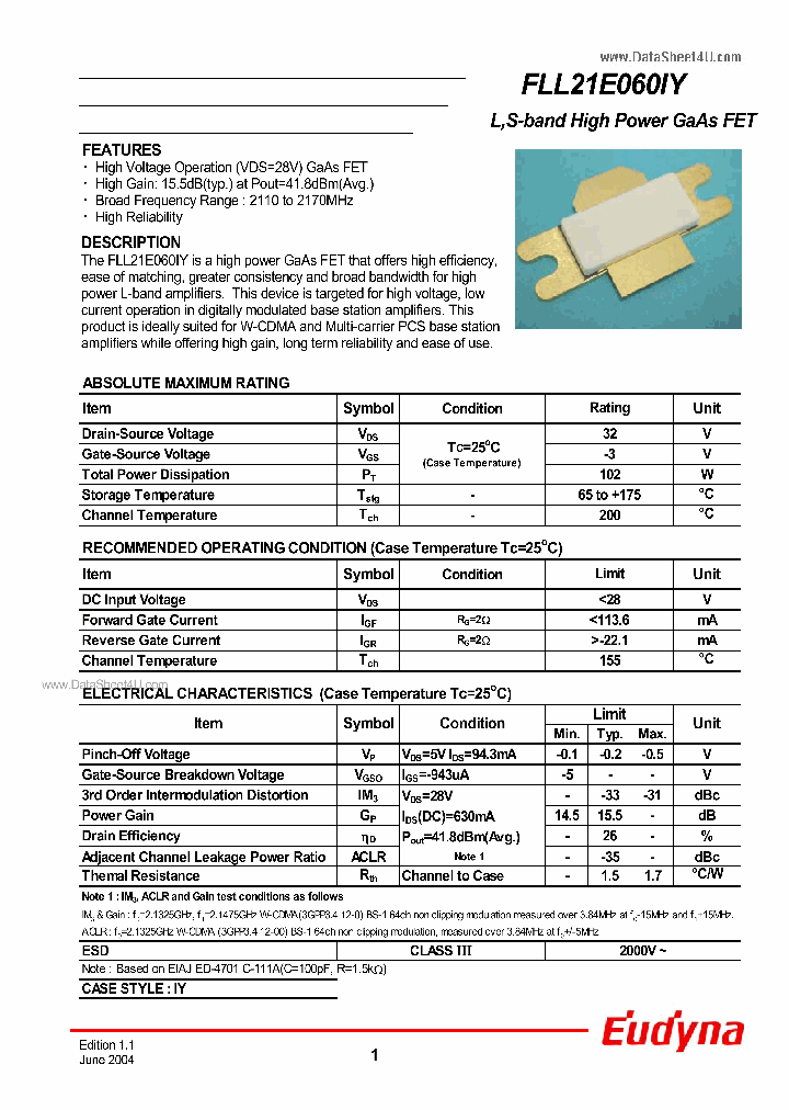 FLL21E060IY_1635126.PDF Datasheet