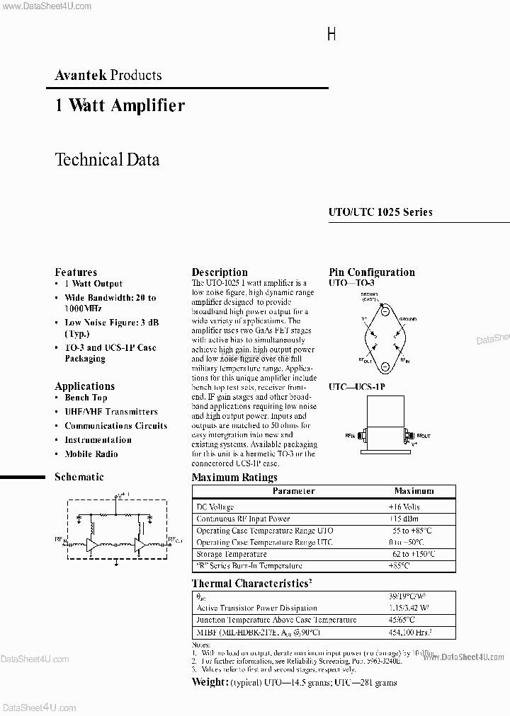 UTO-1025_1644569.PDF Datasheet