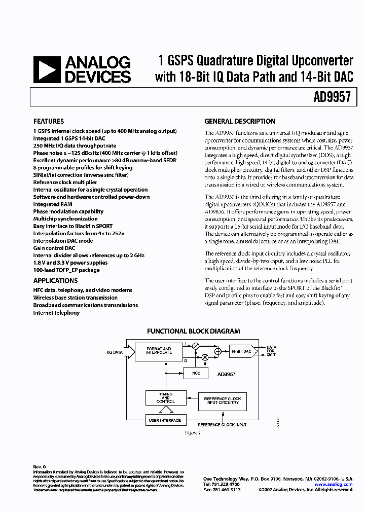 AD9957_1049738.PDF Datasheet