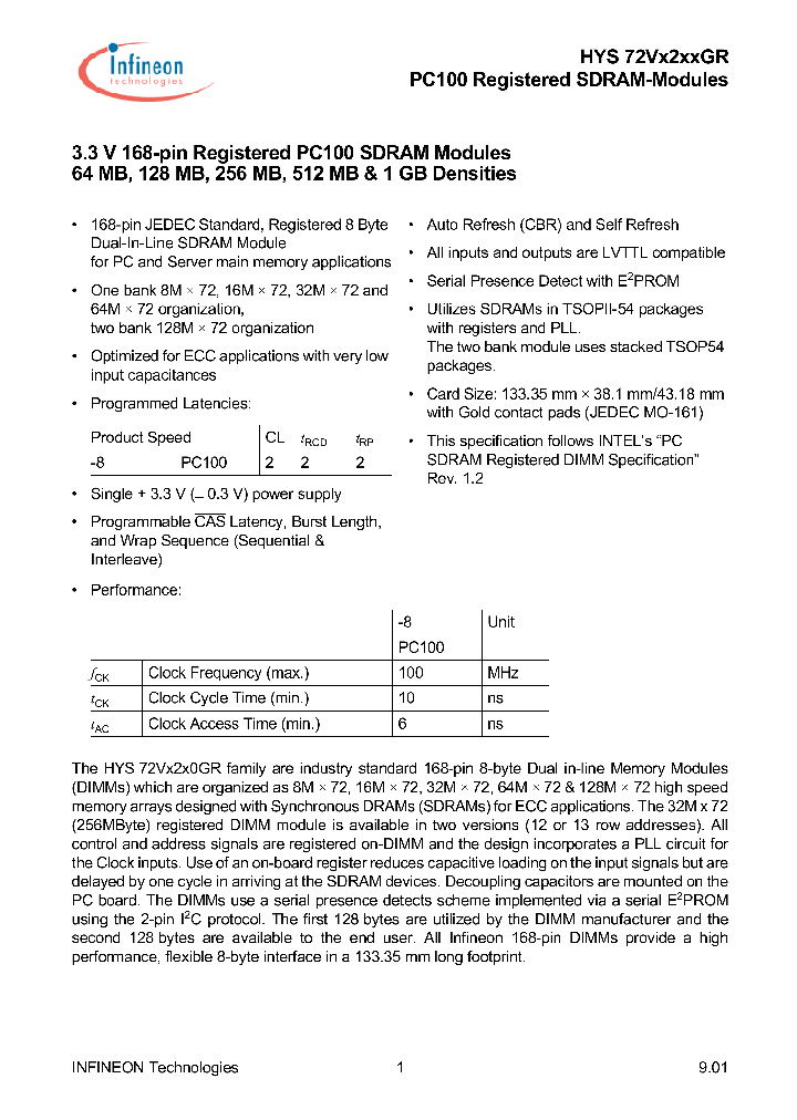 HYS72V8200GR-8-E_1048664.PDF Datasheet