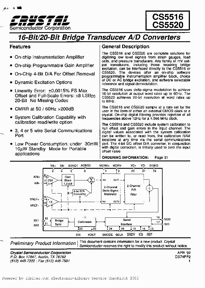 CS5520-SD_1030684.PDF Datasheet