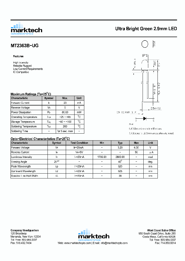 MT2363B-UG_1648094.PDF Datasheet