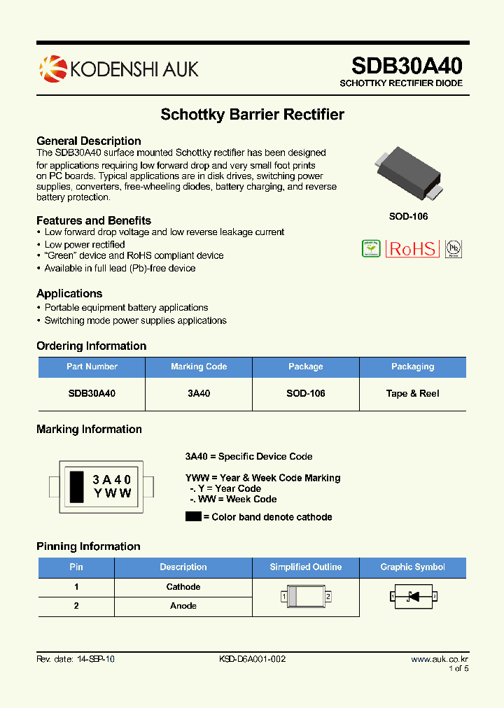 SDB30A40_1650593.PDF Datasheet