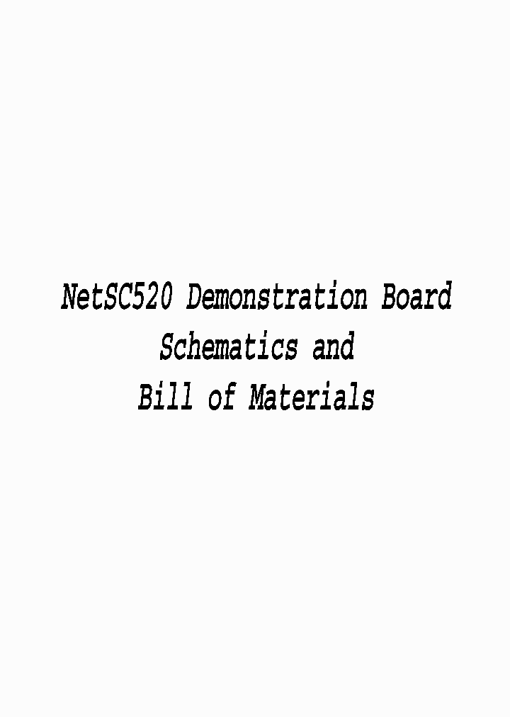 NETSC520_1064836.PDF Datasheet
