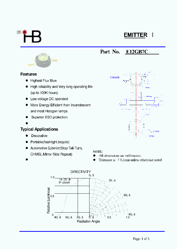 E12GB7C_1061363.PDF Datasheet