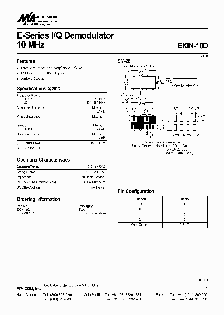 EDIN-10D_1067595.PDF Datasheet