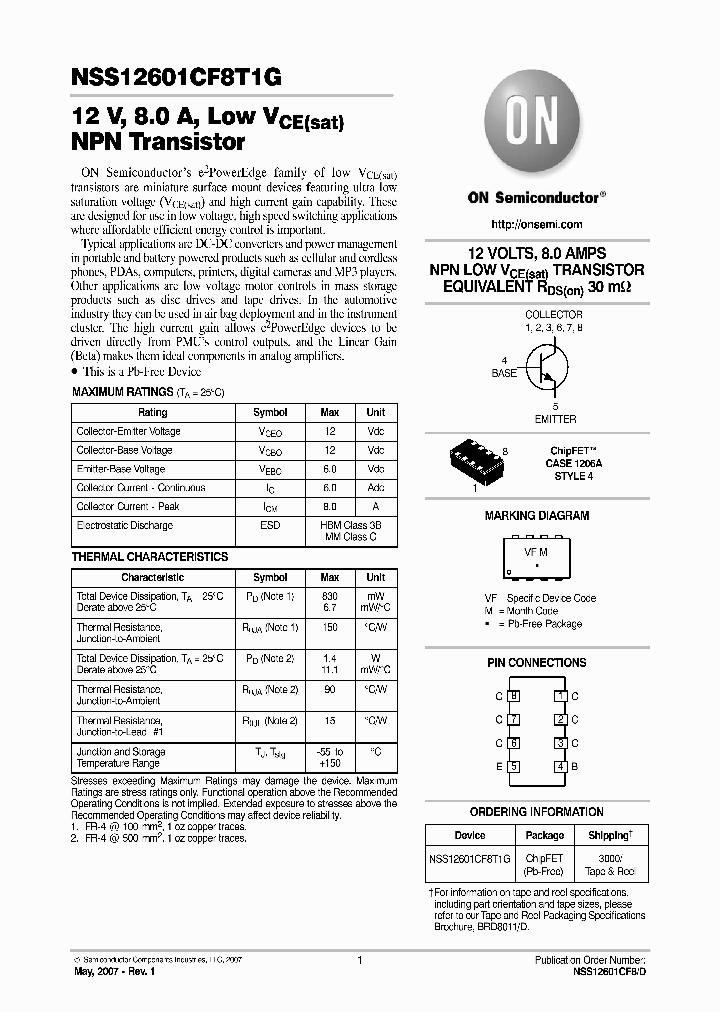 NSS12601CF8T1G_1068024.PDF Datasheet