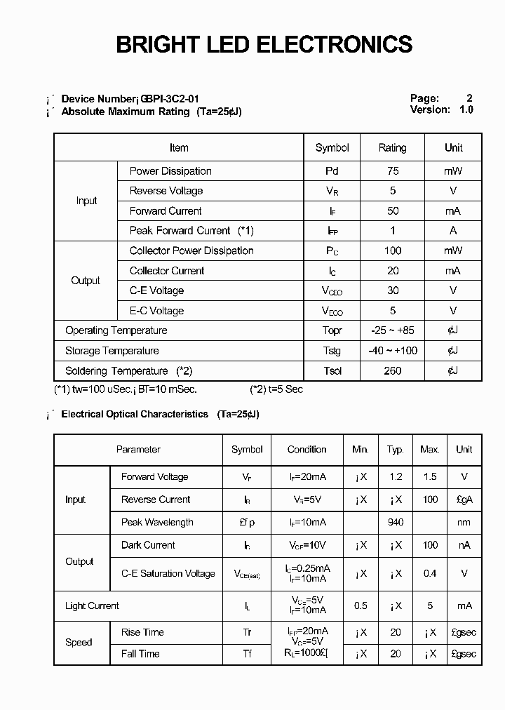 BPI-3C2-01_1063984.PDF Datasheet