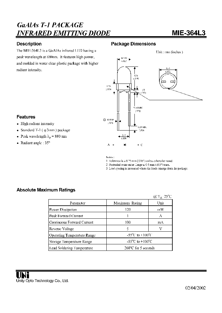 364L3_1068727.PDF Datasheet