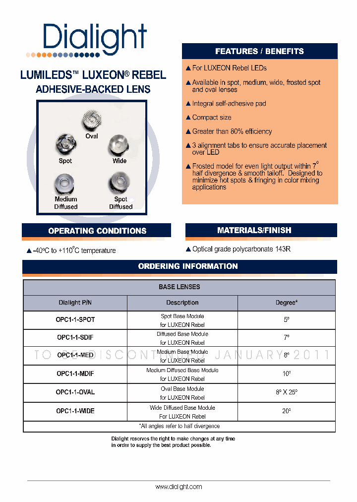 OPC11MED_1071610.PDF Datasheet