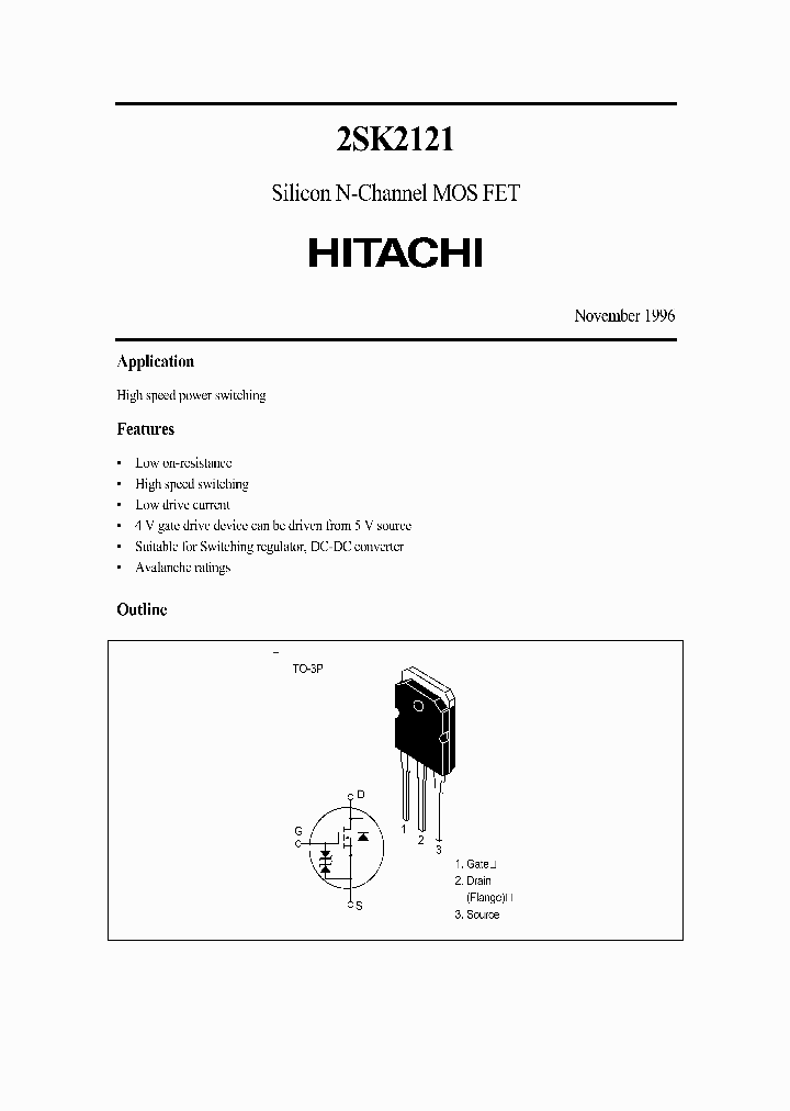 2SK2121_1069904.PDF Datasheet