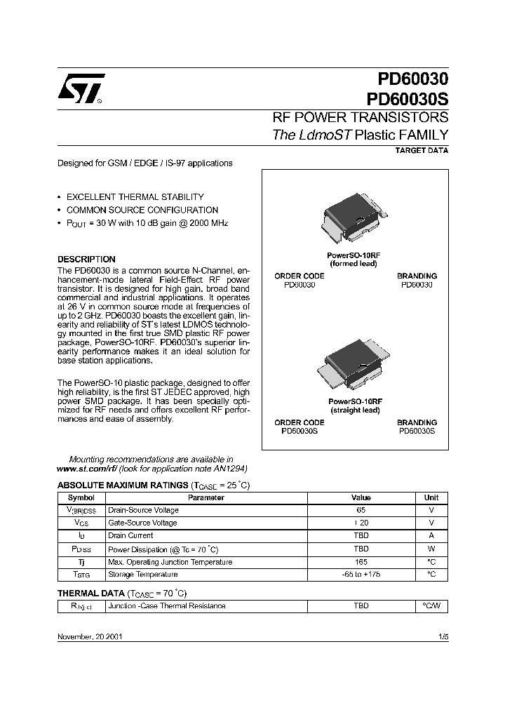 PD60030_1070514.PDF Datasheet