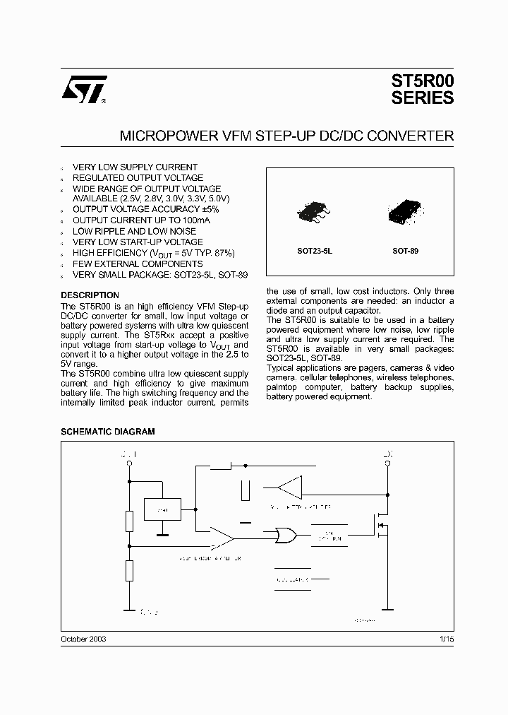 ST5R25_1072835.PDF Datasheet