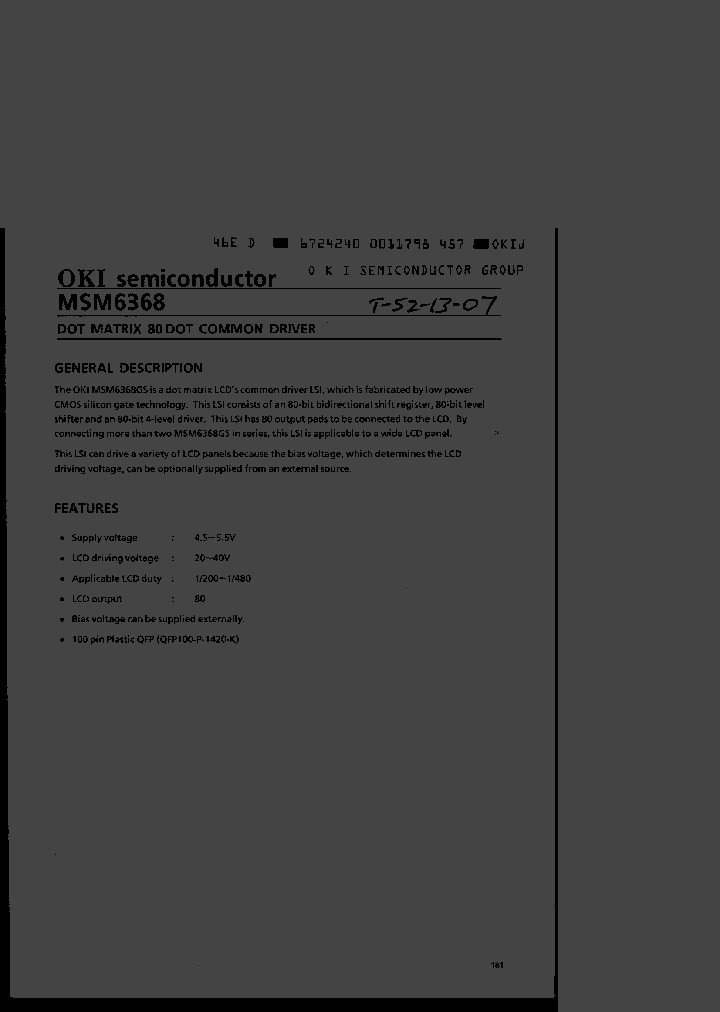 MSM6368_1072479.PDF Datasheet