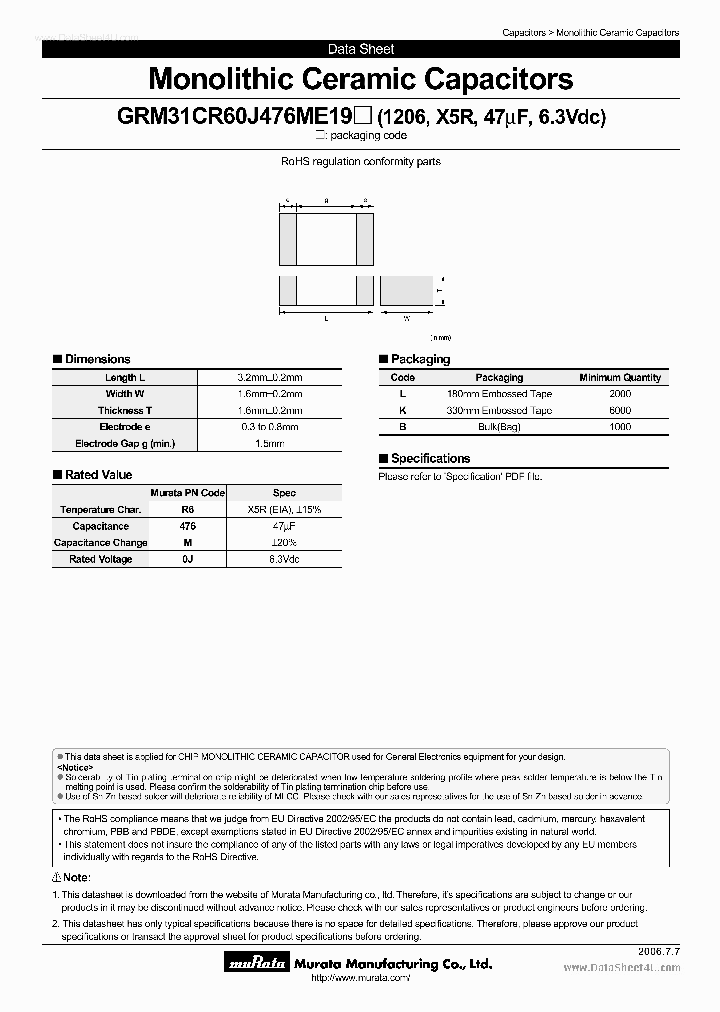 GRM31CR60J476ME19L_1643535.PDF Datasheet