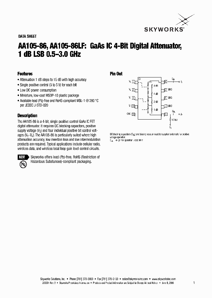 AA105-86LF_1656687.PDF Datasheet