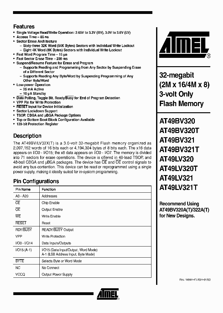 AT49LV321_1081869.PDF Datasheet