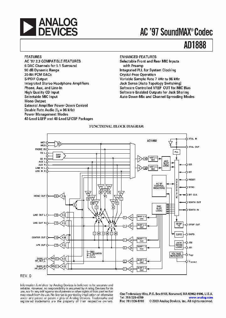 AD1888_1085513.PDF Datasheet