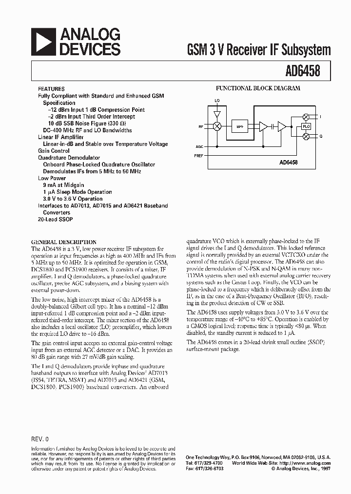 AD6458_1087048.PDF Datasheet
