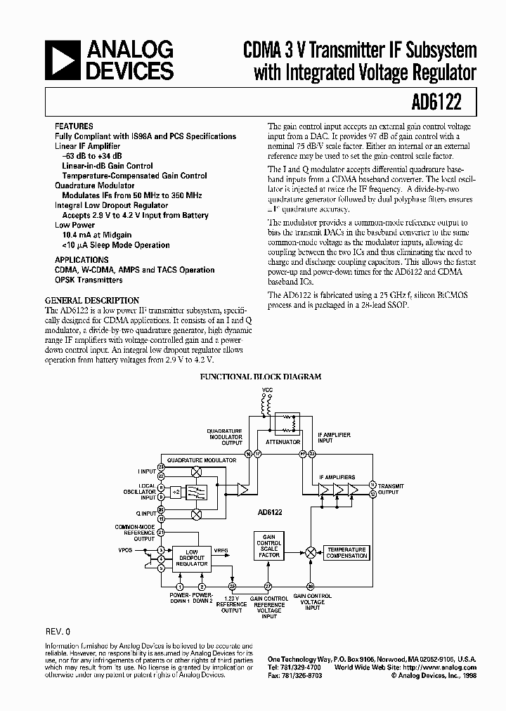 AD6122_1087044.PDF Datasheet